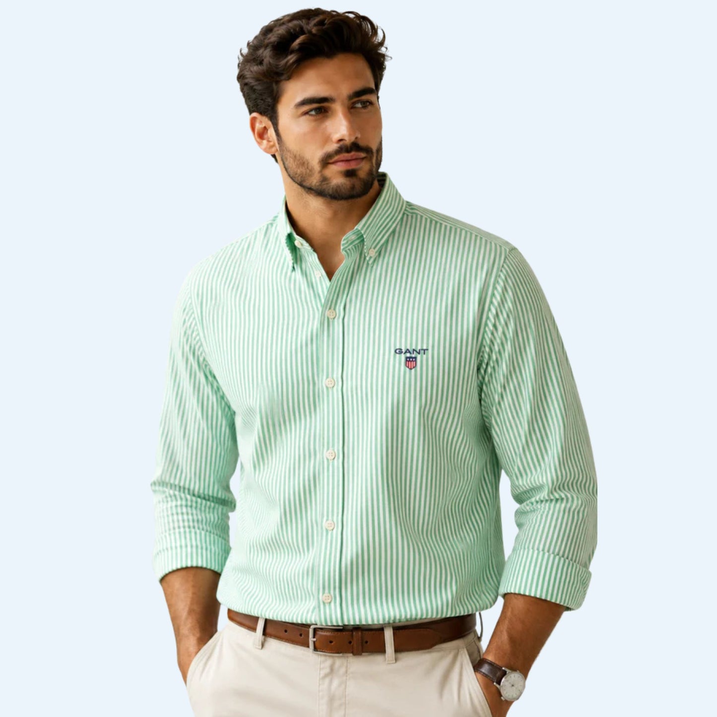 Signature Pinstripe Shirt