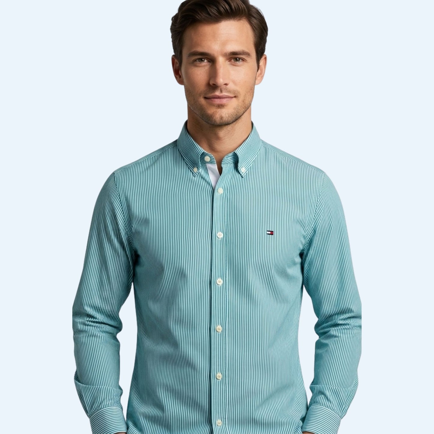 Classic Striped Oxford Shirt
