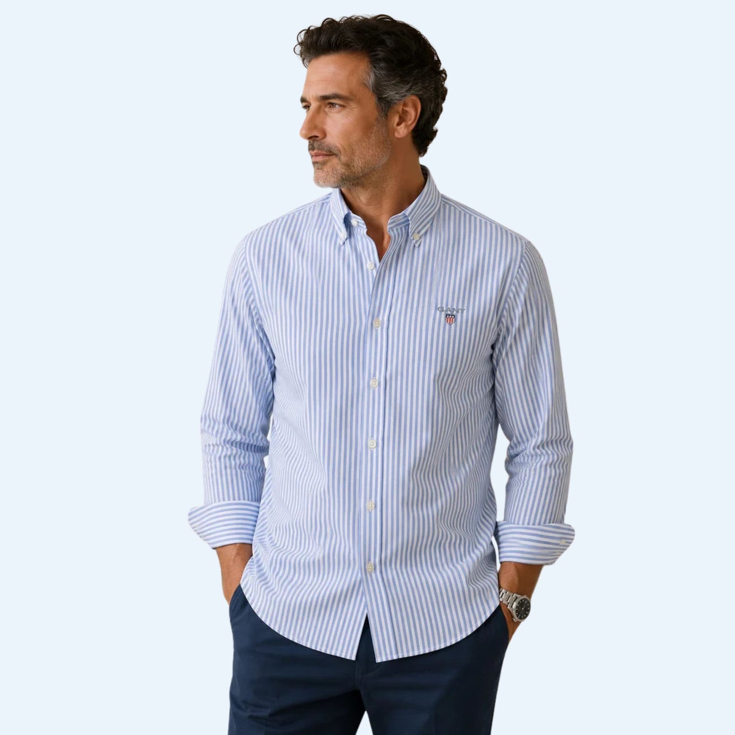 Modern Stripe Shirt