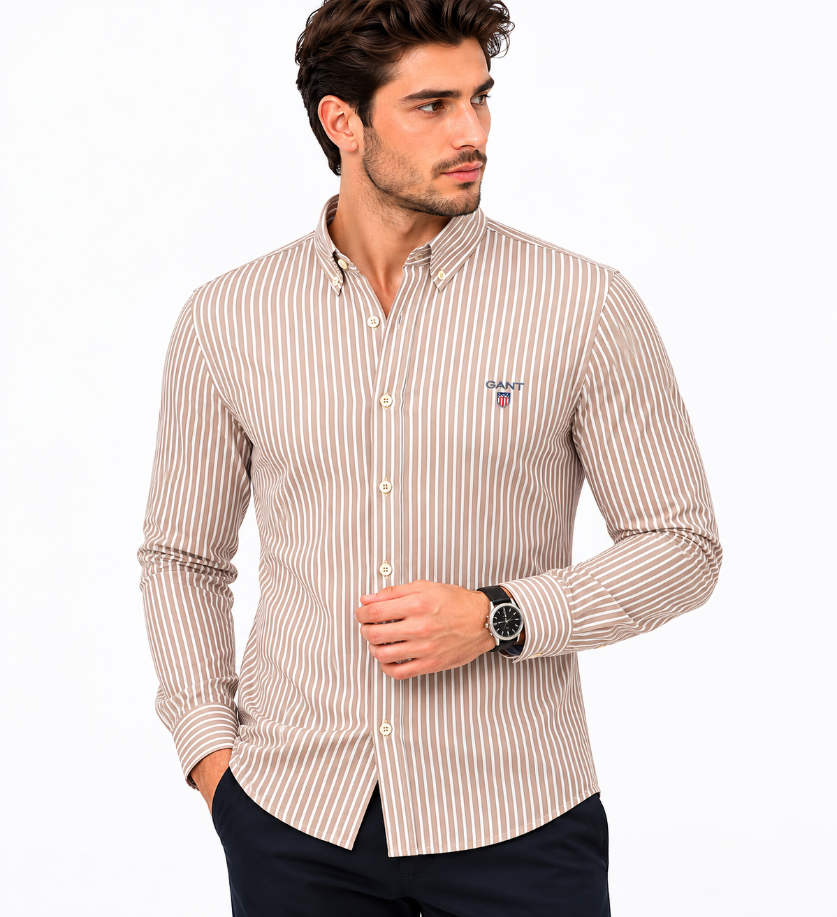Striped G. SHIRT