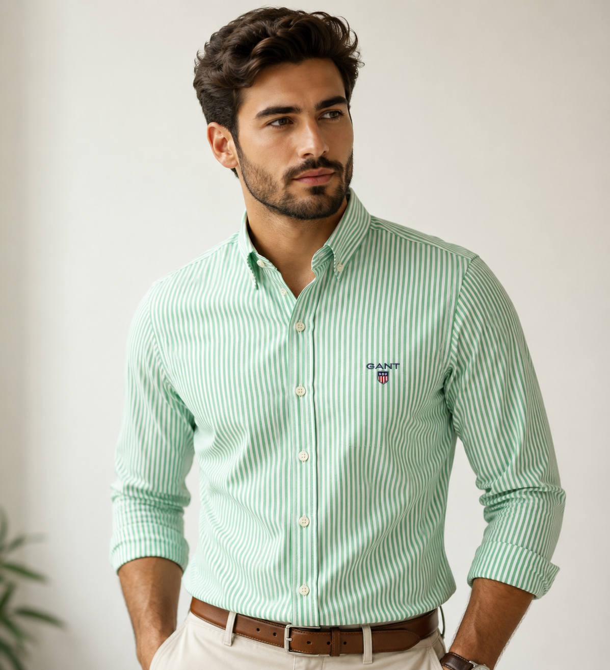 Signature Striped Oxford Shirt